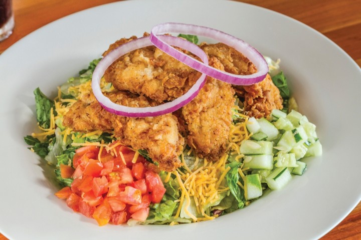 Fried Chicken Salad - Full