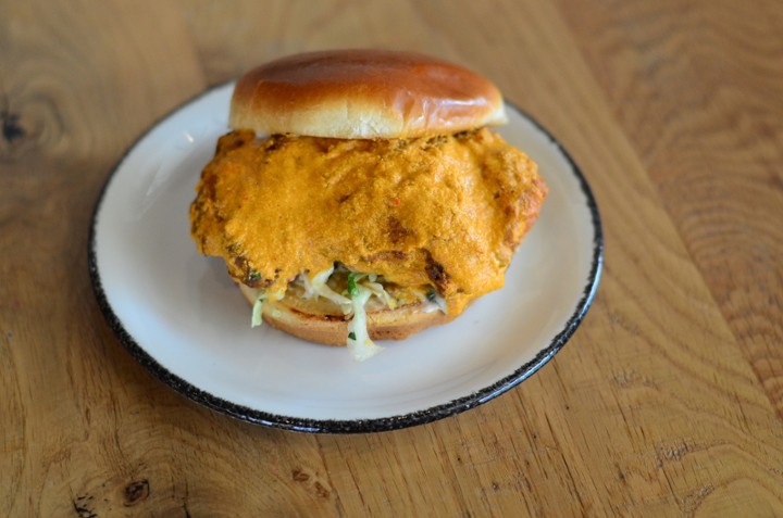 Crispy Butter Chicken Sandwich