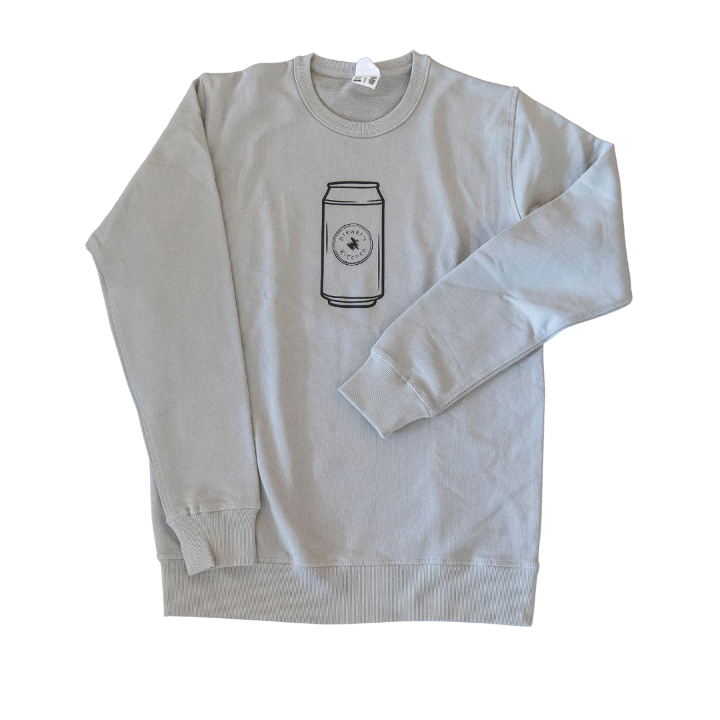 BK Gray "Can" Crewneck