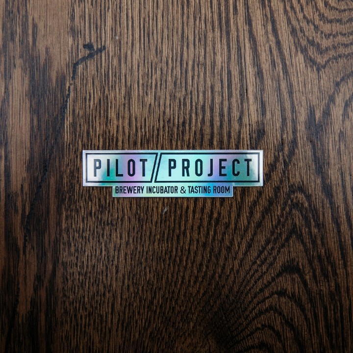 Pilot Project Holographic Sticker