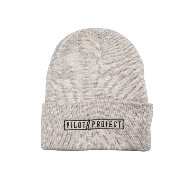 Pilot Project Grey Beanie