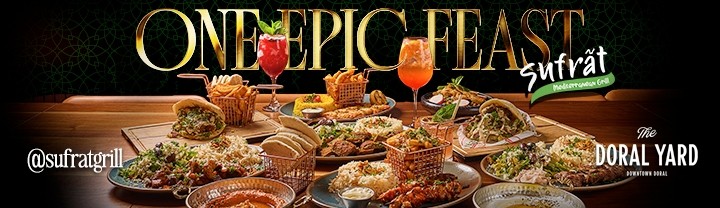 Sufrat Mediterranean Grill Doral Yard