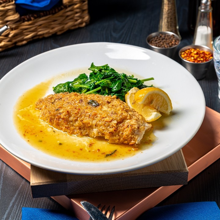 Almond Crusted Grouper