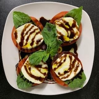 Grilled Eggplant Caprese