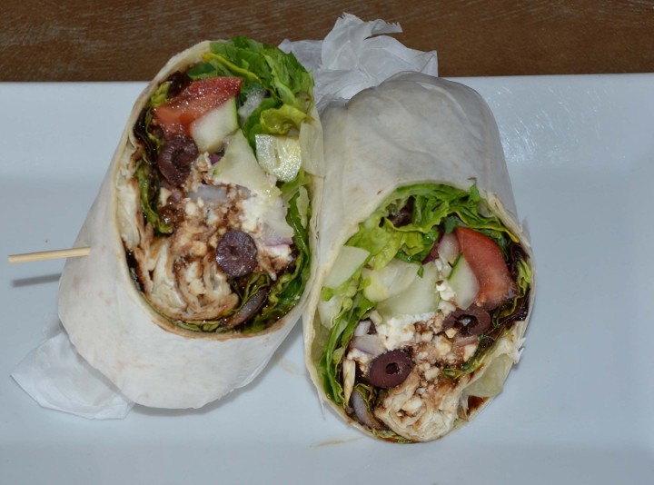 Greek Salad Wrap