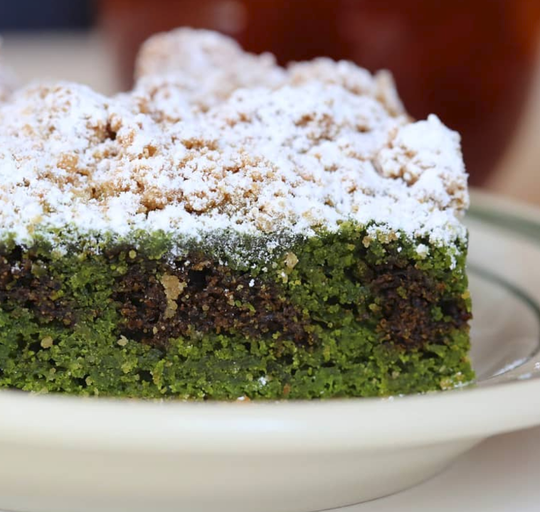 Green Tea Coffee Cake