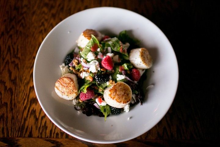 Scallops & Berries