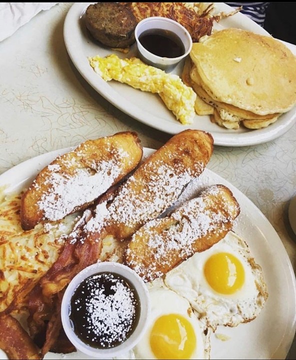 French Toast Breakfast Plate