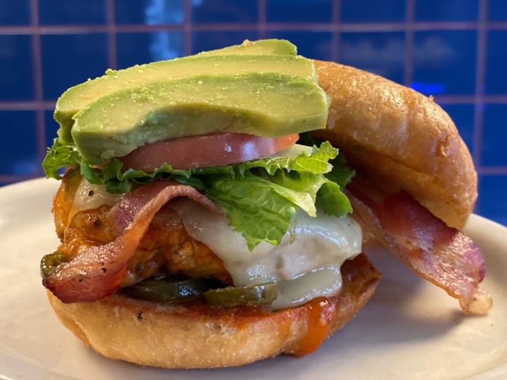 Spicy Bacon Jalapeno Chicken Sandwich