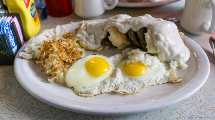 Eggs Redneck Breakfast Plate