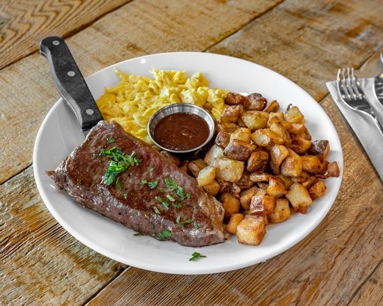 New York Steak and Eggs