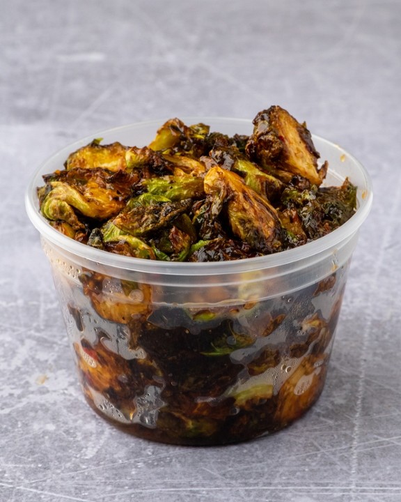 Sweet Chili Brussels Sprouts (pt)
