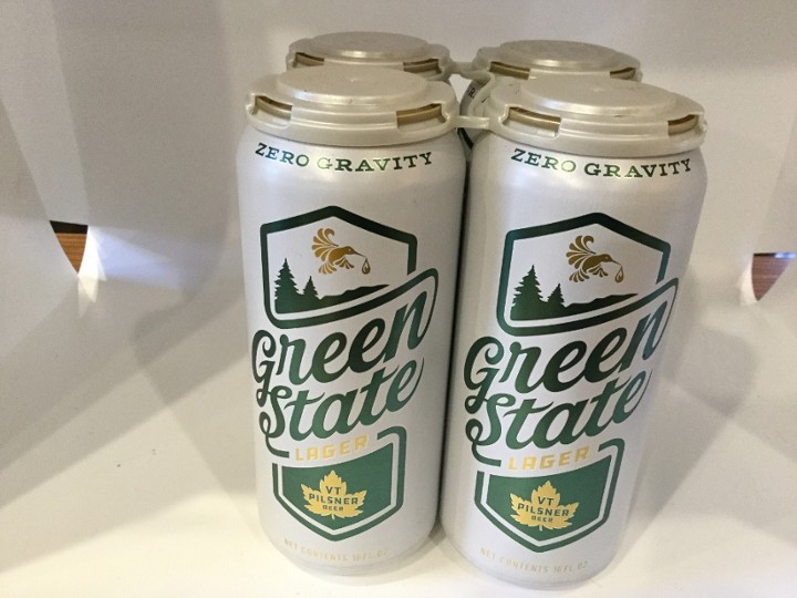 Zero Gravity Green State Lager 16oz 4pk