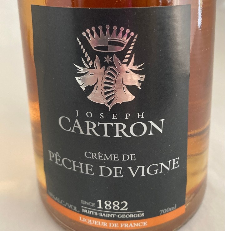 Joseph Cartron Creme De Peche De Vigne