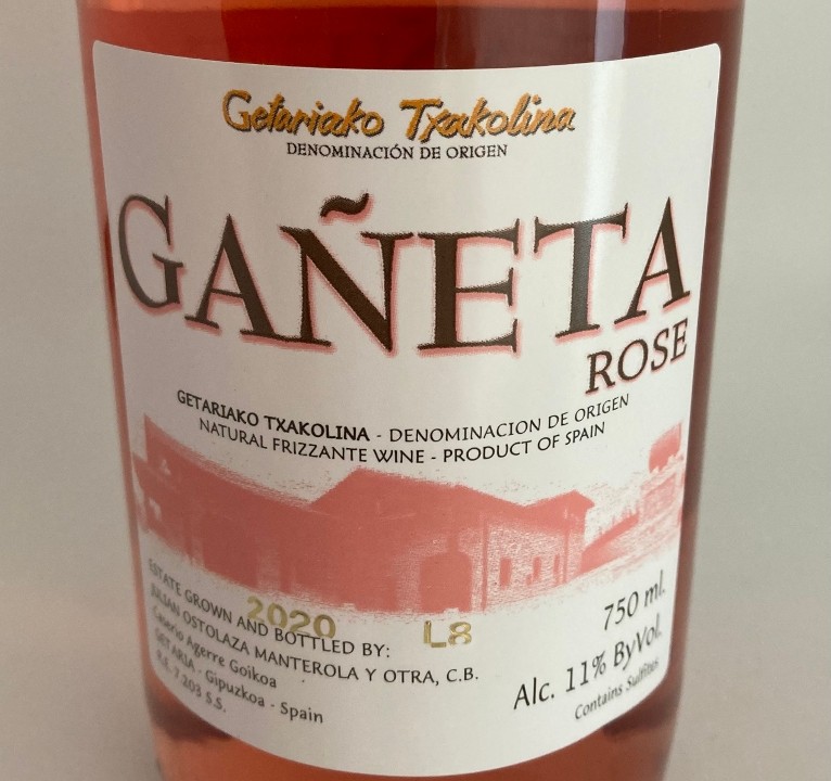Ganeta Rosé Txacholina- Spain