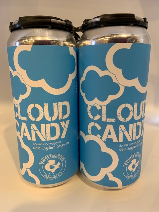 Mighty Squirrel Cloud Candy Hazy IPA 16oz 4pk