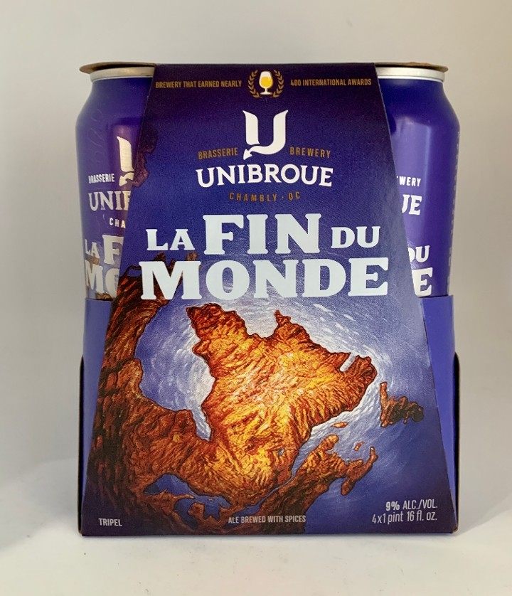 Unibroue La Fin Du Monde 16oz 4pk