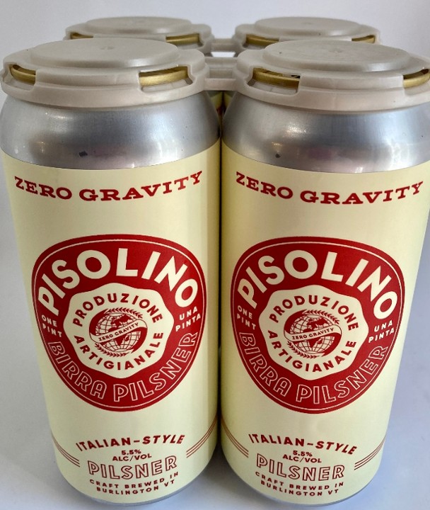 Zero Gravity Pisolino 16oz 4pk