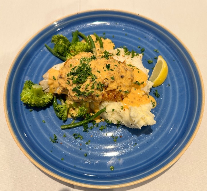 CRAB STUFFED HADDOCK