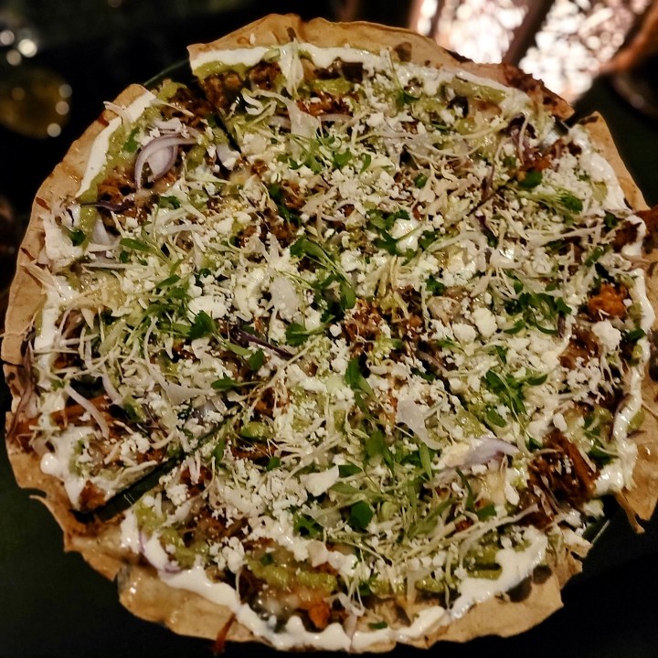Mexican Pizza (Tlayuda)