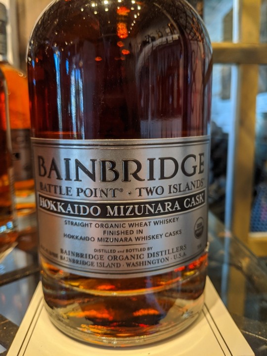 Bainbridge Organic Distillers Battle Point Two Islands Hokkaido Cask 750ml