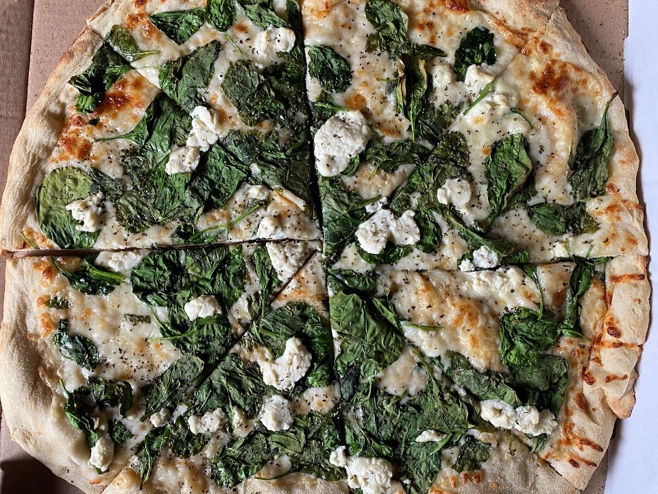 WHOLE White Chick  Pizza