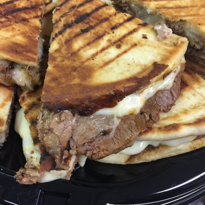 Beef Brisket Melted Muenster Panini