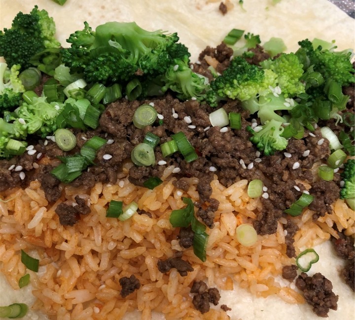 Korean Beef Burrito