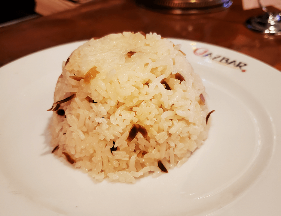 Steamed Rice with Orzo