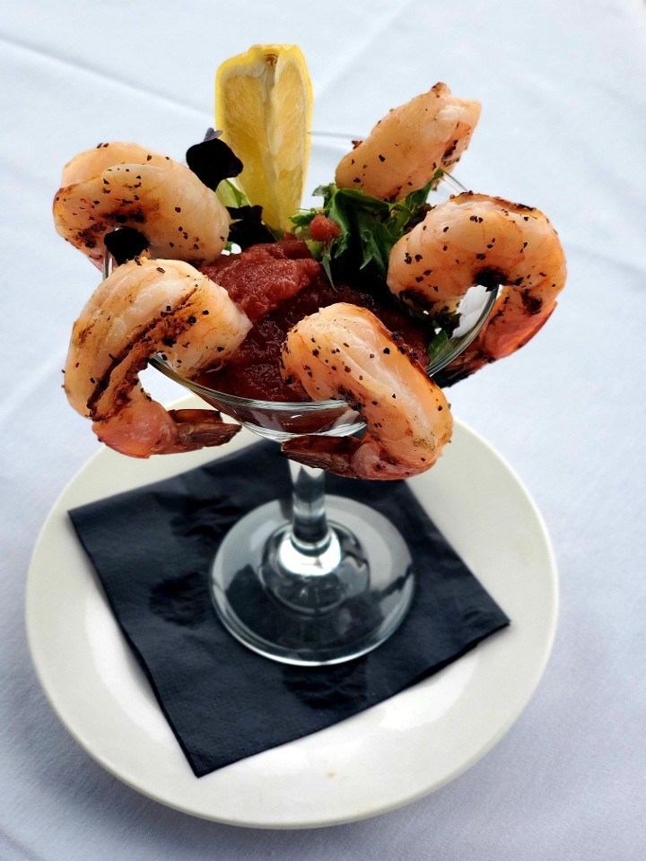 Grilled Jumbo Shrimp Cocktail