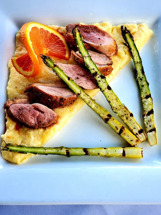 Orange Glazed Roasted Duck Breast