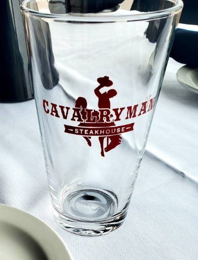 Logo Pint Glass