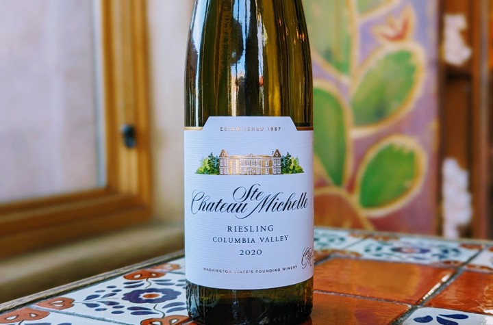Btl Ch St Michelle Riesling  $42 - Dine in Only