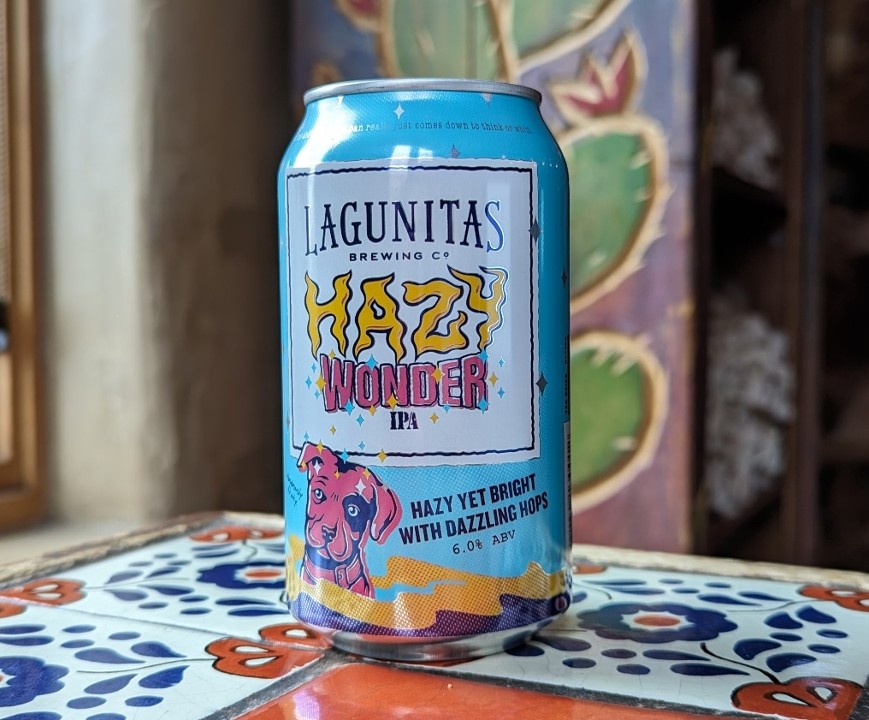 Lagunitas Hazy Wonder IPA  $6.75 - Dine in Only