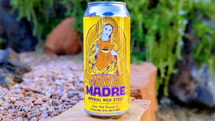 Java Madre Stout  $7.75 16oz - Dine in Only