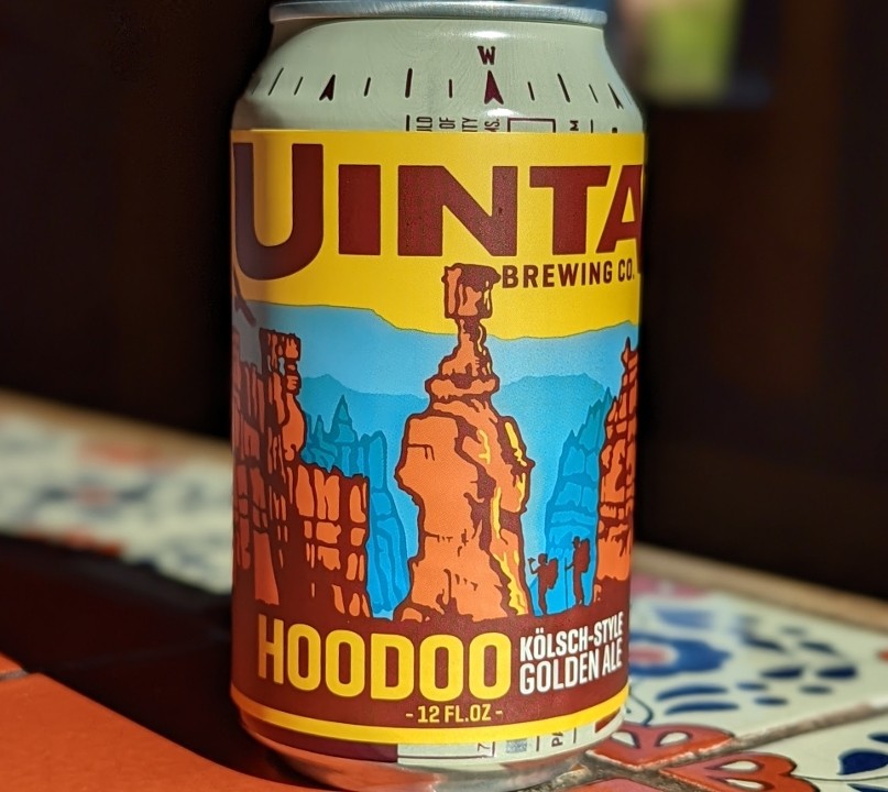 HooDoo Golden Ale $6.75 - Dine in Only