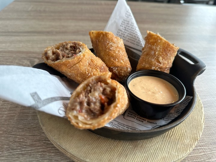 Steak & Cheese Egg Rolls