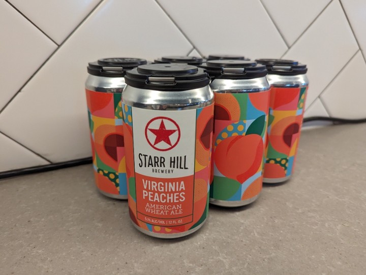 VA Peaches Peach Wheat - 6PK CANS