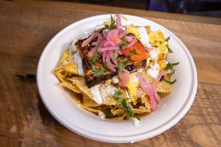 Mahi Mahi Chilaquiles Verdes