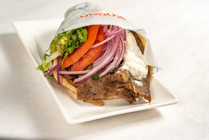 Beef-Lamb Gyro Pita