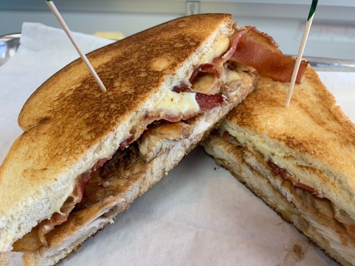 Chicken and Bacon Grilled Cheese_