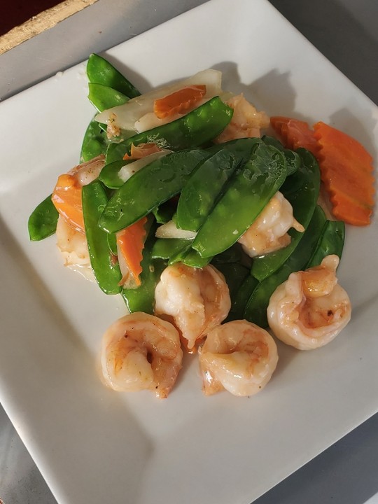 Shrimp with Snow Peas