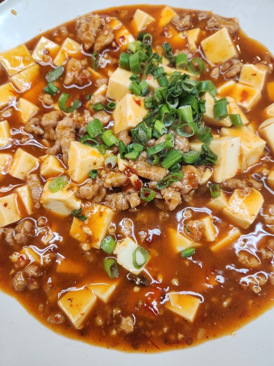 Ma Po Tofu Chinese Style with Pork