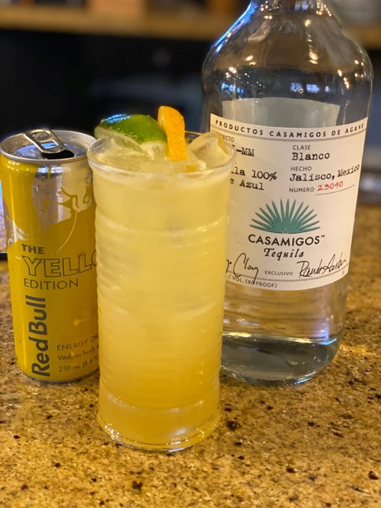 Patron Tropical Redbull Margarita $14