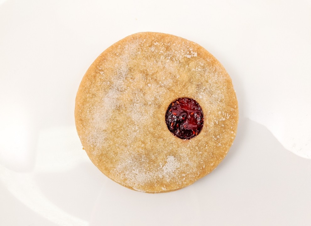 Raspberry Sandwich Cookie
