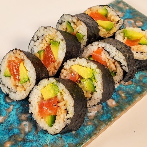 Yuzu Salmon Roll