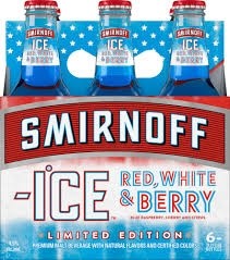 Smirnoff Red, White, and Berry