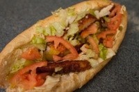 Large Barbeque Chicken Sub
