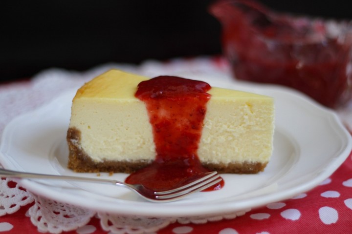 Cheese cake with Strawberries