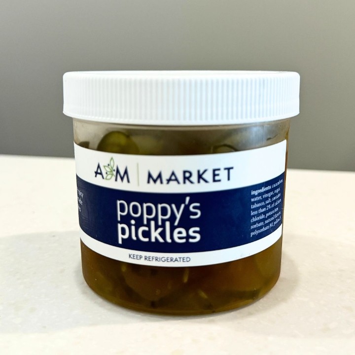 Poppy's Pickles Jar